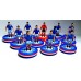 Subbuteo Andrew Table Soccer France 1986 World Cup Team on WSB Professional bases